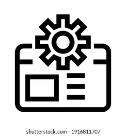 setting icon or logo isolated sign symbol vector illustration - high quality black style vector icons
