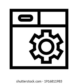 setting icon or logo isolated sign symbol vector illustration - high quality black style vector icons
