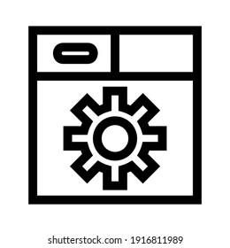 setting icon or logo isolated sign symbol vector illustration - high quality black style vector icons
