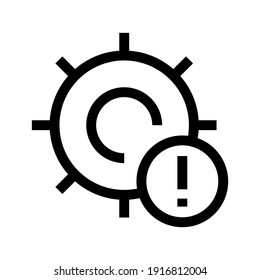 icono de ajuste o logotipo símbolo de signo aislado ilustración vectorial - iconos vectoriales de estilo negro de alta calidad
