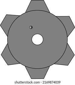 Icono de configuración del fondo blanco