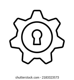 Setting icon. option sign. Help options account concept. vector illustration