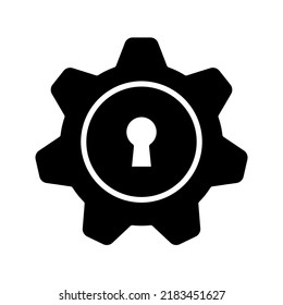 Setting icon. option sign. Help options account concept. vector illustration