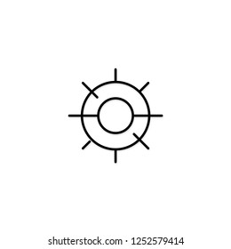 Setting icon. Options sign