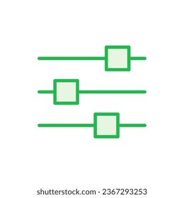 setting Icon set. Cog settings Icon Symbol