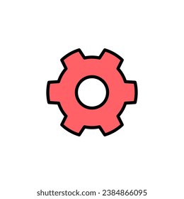 setting Icon set illustration. Cog settings sign and symbol. Gear Sign