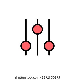 setting Icon set illustration. Cog settings sign and symbol. Gear Sign