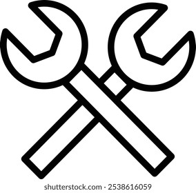 Setting Icon Set Illustration Modern