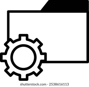 Setting Icon Set Illustration Modern
