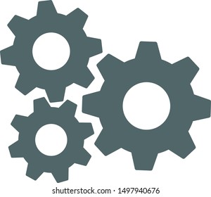 Setting icon set. Vector illustration