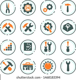 Setting icon set for web sites and user interface
