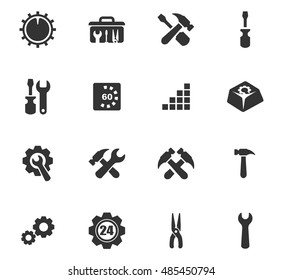 Setting icon set for web sites and user interface