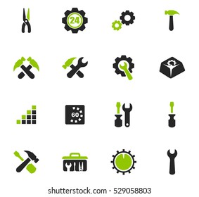 Setting icon set for web sites and user interface