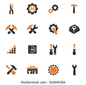 Setting icon set for web sites and user interface