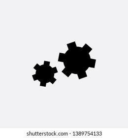 setting icon sign signifier vector