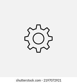Setting icon sign vector,Symbol, logo illustration for web and mobile