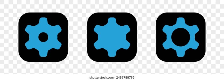 Setting icon. Simple Set of Setup and Settings Related Vector Line Icons. Contains such Icons as Installation Wizard, Download, Restore Options and more. Eps 10.