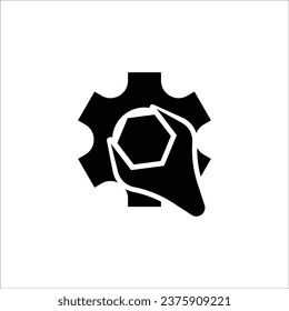 Setting icon stock vector illustration