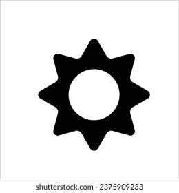 Setting icon stock vector illustration