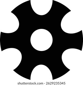 Setting icon Tools, cog, gear sign vector isolated on transparent background. Engineering horizontal technology and business symbol for web and app.