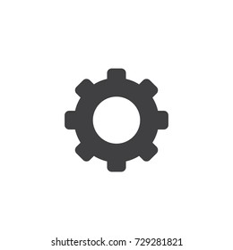 Setting Icon, Tools, Cog, Gear Sign. Vector.
