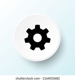 Setting icon. Tools icon. Gear setting icon