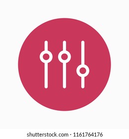 setting icon vector