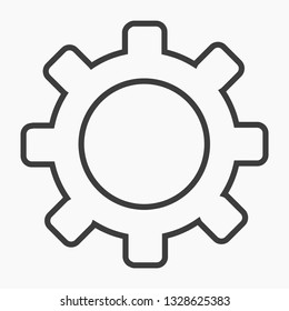 Setting icon vector