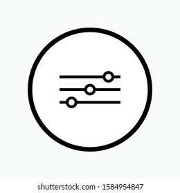 
Setting Icon - Vector, Adjustable Sign and Symbol for Design, Presentation, Website or Apps Elements.