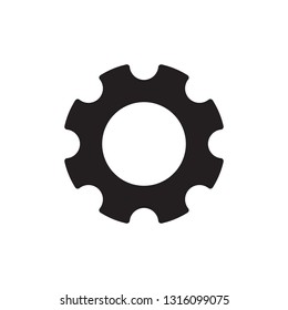 setting icon vector, cog, gear, tool