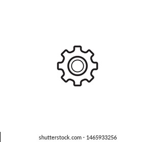 setting icon vector design element logo template