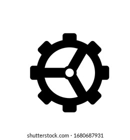 Setting icon vector design, gear symbol