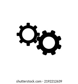 Setting icon vector design, gear symbol