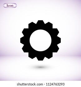 Setting icon, Vector EPS 10 illustration style