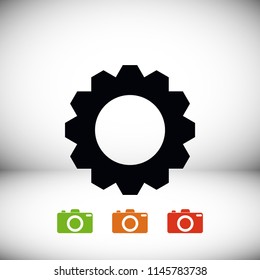 Setting icon, Vector EPS 10 illustration style