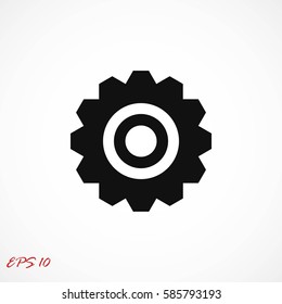 Setting icon, Vector EPS 10 illustration style