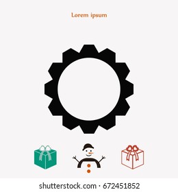 Setting icon, Vector EPS 10 illustration style