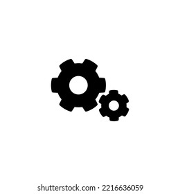 setting Icon vector illustration. Cog settings sign and symbol. Gear Sign