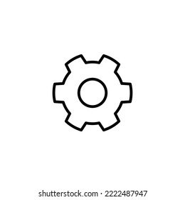 setting Icon vector illustration. Cog settings sign and symbol. Gear Sign