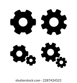 setting Icon vector illustration. Cog settings sign and symbol. Gear Sign