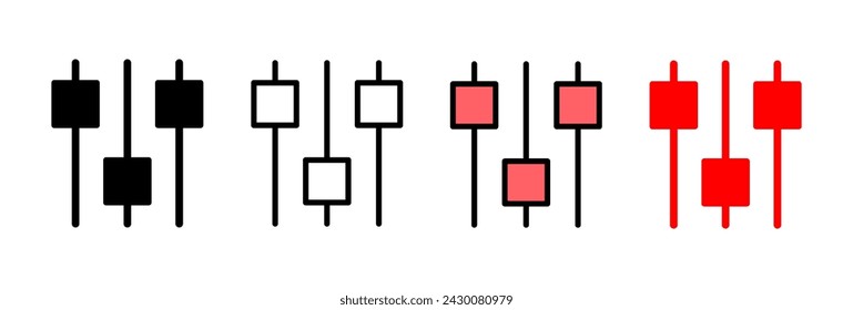 setting Icon vector illustration. Cog settings sign and symbol. Gear Sign