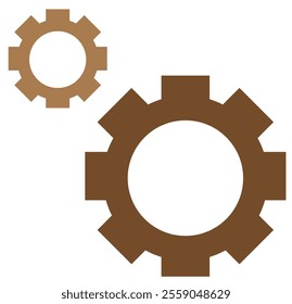 setting Icon vector illustration. Cog settings sign or Gear Sign icon for web and app