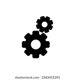 setting Icon vector illustration. Cog settings sign and symbol. Gear Sign
