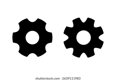 setting Icon vector illustration. Cog settings sign and symbol. Gear Sign