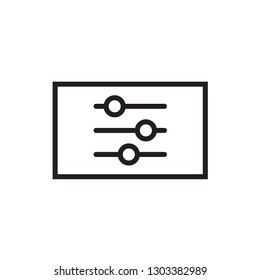 Setting icon Vector illustration, EPS10.