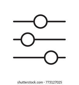 Setting icon Vector illustration, EPS10.