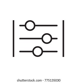 Setting icon Vector illustration, EPS10.