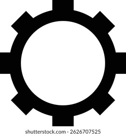 Diseño gráfico de Ilustración vectorial de icono de configuración