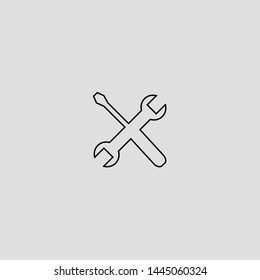 Setting icon vector illustration - service icon