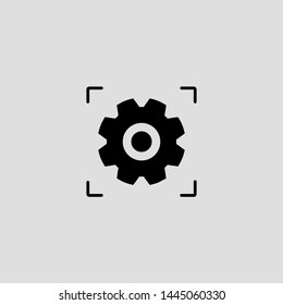 Setting icon vector illustration - service icon